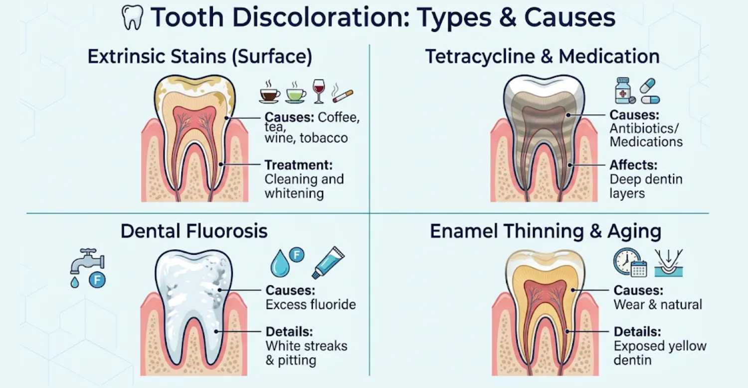 Veneers for Discolored Teeth